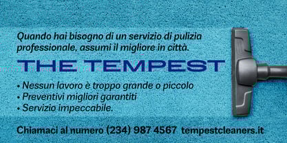 Larga Sans Low Font Poster 5